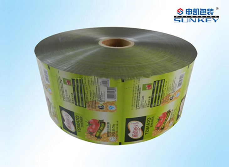番茄醬鋁塑復(fù)合卷膜